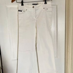 dolce & gabbana white pants